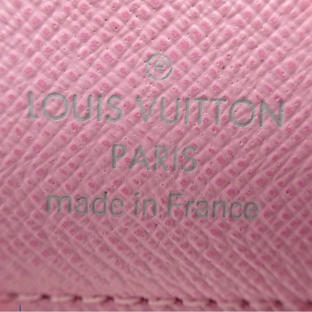 Louis Vuitton White Multicolor Monogram Canvas Flap Wallet with Gold Hardware - Picture 6 of 7